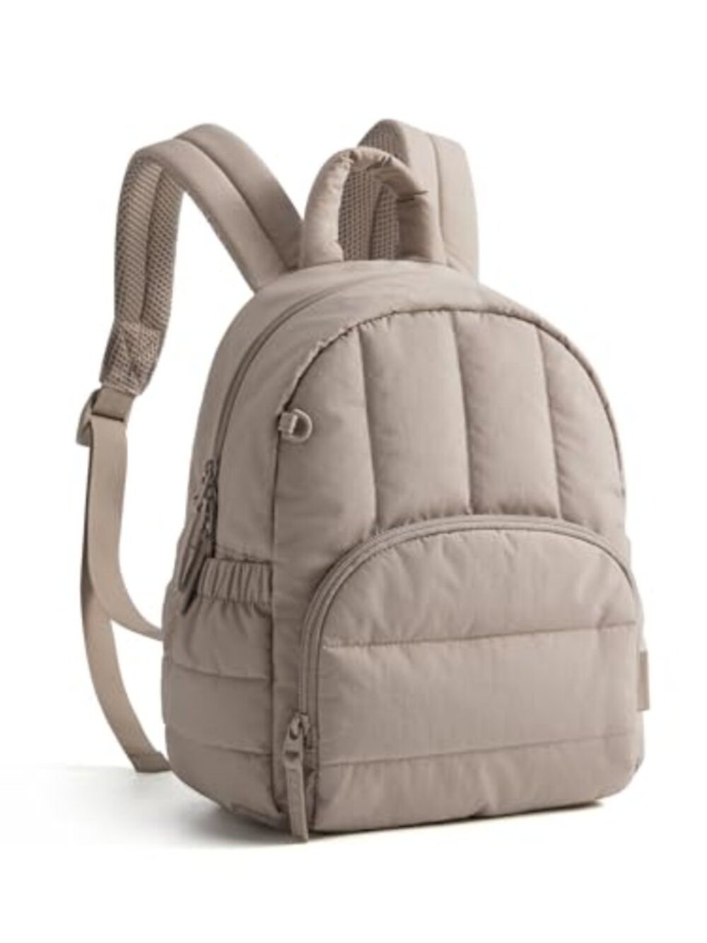 Puffy Mini Backpack Lightweight Casual Daypack Polyester Women